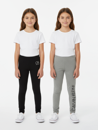 CALVIN KLEIN 2 PACK LEGGINGS FOR BIG GIRLS