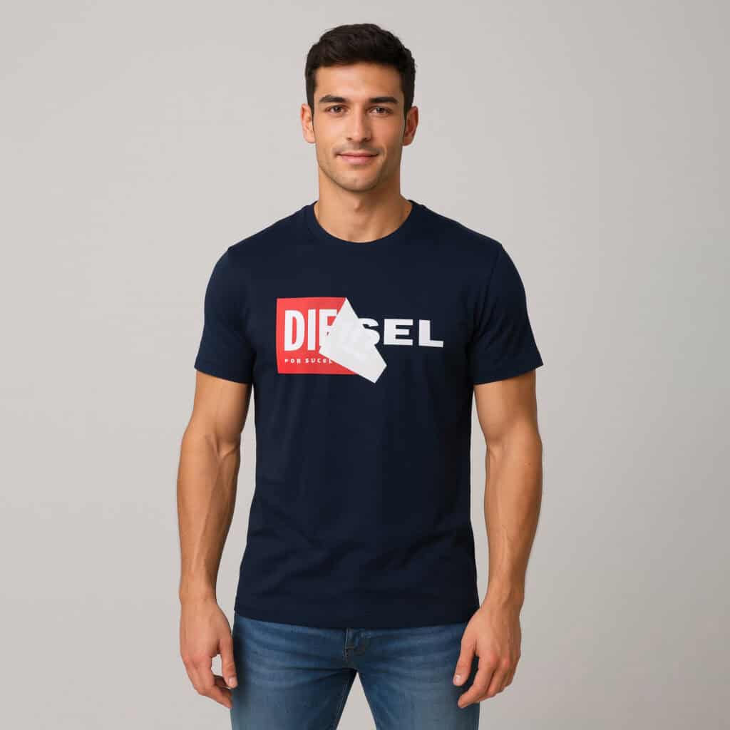 DIESEL MEN T-SHIRT T-DIEGO QA