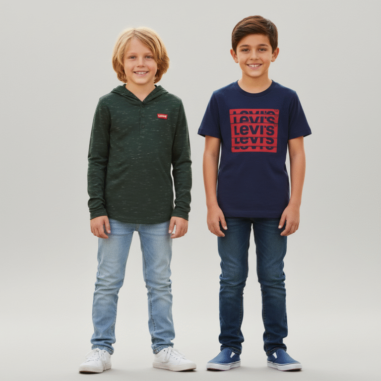 LEVI'S 2 PACK HOODIE & T-SHIRT FOR BIG BOYS