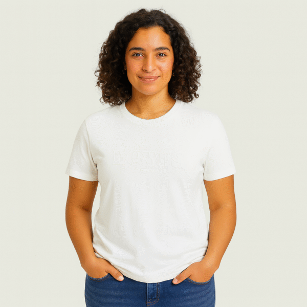 LEVI'S WOMEN T-SHIRT PRINTED LOGO