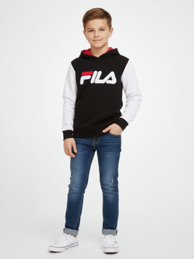 Fila Hoodie Sweatshirt Big Logo For Big Boys
