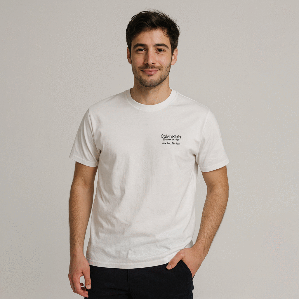 Calvin Klein Mens T-shirt Graphic Design