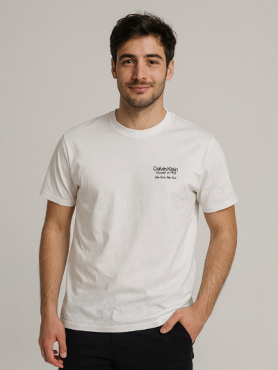 Calvin Klein Mens T-shirt Graphic Design