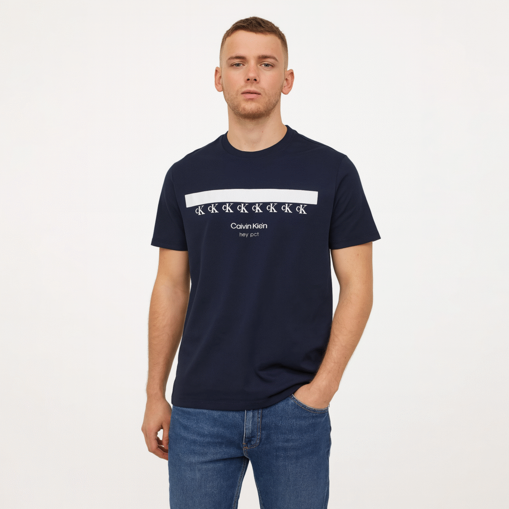 CALVIN KLEIN MEN'S T-SHIRT CK GRAPHIC PRINT LOGO
