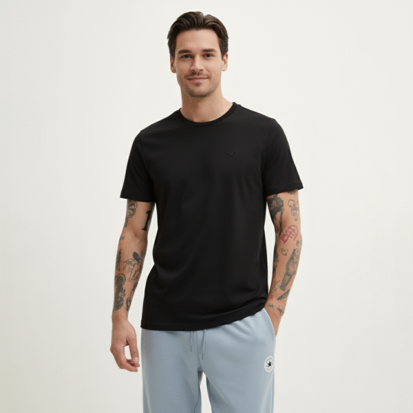 Hollister Mens Small Logo T-Shirt
