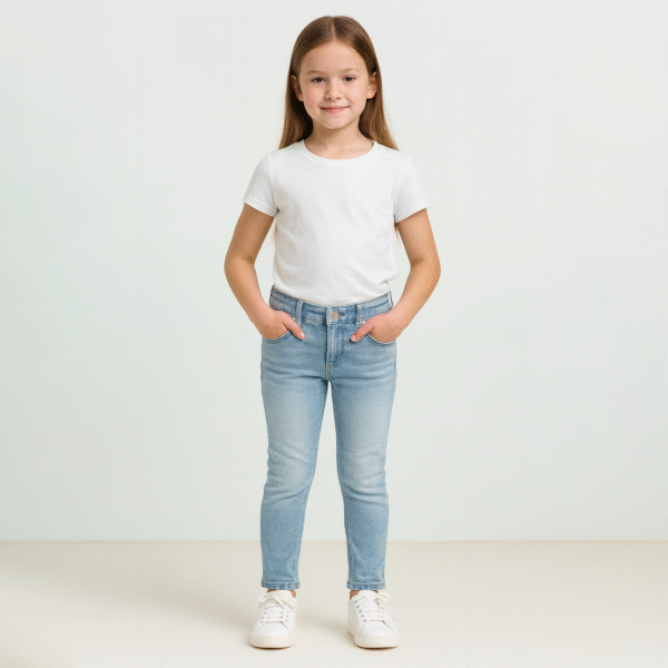 Tommy Hilfiger Stretch Nora Skinny Jeans for Kids Girls