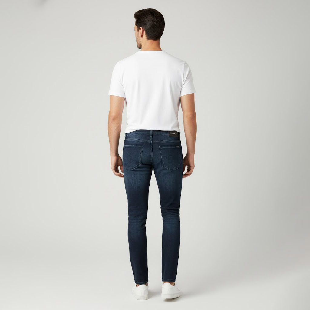 CALVIN KLEIN MEN'S SLIM FIT JEANS 2 CALVIN KLEIN MEN'S SLIM FIT JEANS - Image 2