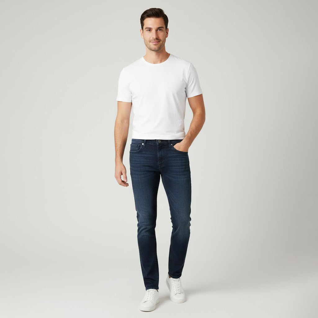 CALVIN KLEIN MEN'S SLIM FIT JEANS 1 CALVIN KLEIN MEN'S SLIM FIT JEANS