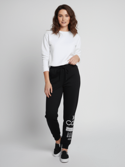 Calvin Klein Women's Performance Sweatpants Patch Logo