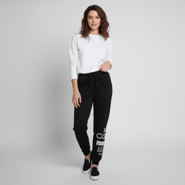 Calvin Klein Women's Performance Sweatpants Patch Logo