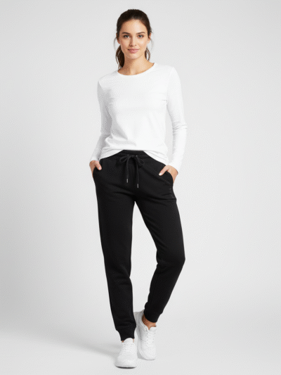 CALVIN KLEIN WOMEN SWEATPANTS EMBROIDERED LOGO