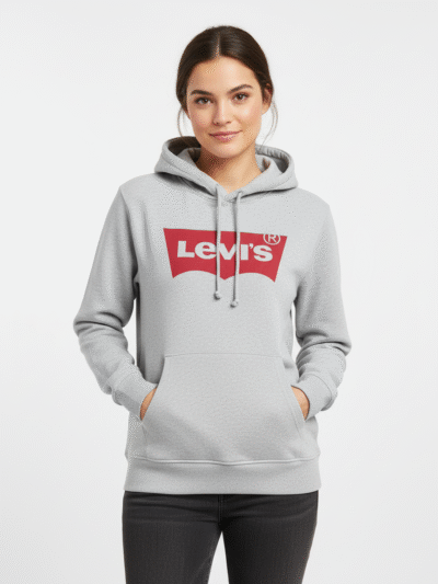 Levi's Women's Hoodie Jacket Graphic Print Logo