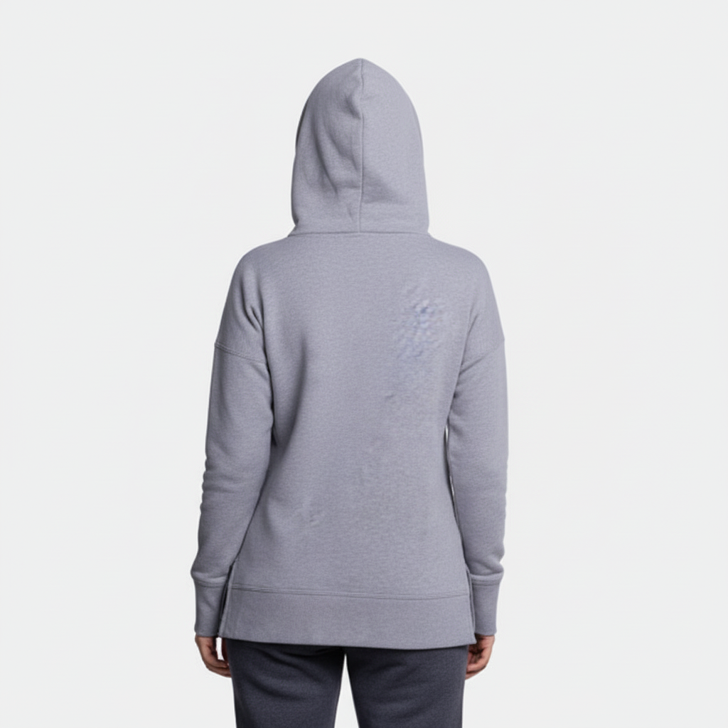 Calvin Klein Women's Long Neck Hoodie Sweatshirt 2 Calvin Klein Women's Long Neck Hoodie Sweatshirt - Image 2