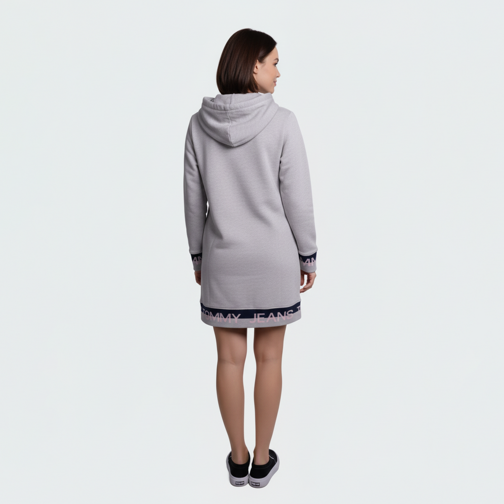 Tommy Hilfiger Women's Hooded Sweatshirt Dress 2 Tommy Hilfiger Women's Hooded Sweatshirt Dress - Image 2