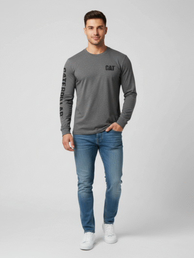 CATERPILLAR MEN FUNCTIONAL LONG SLEEVE T-SHIRT