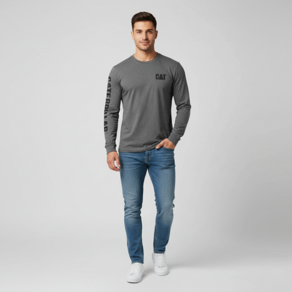 CATERPILLAR MEN FUNCTIONAL LONG SLEEVE T-SHIRT