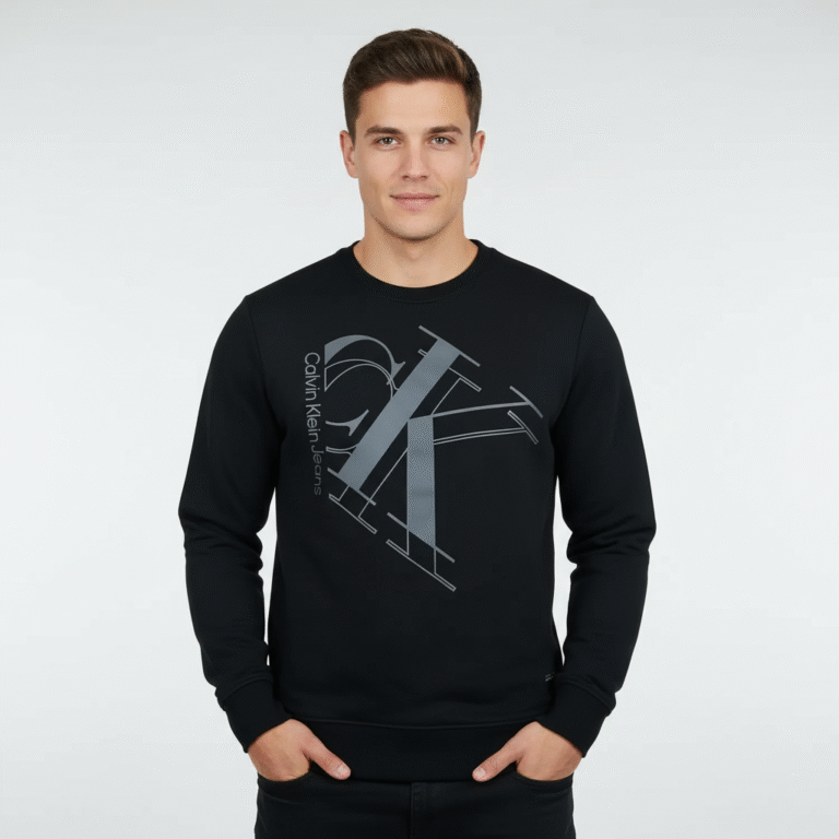 Calvin Klein Men Sweatshirt Graphic Print Logo