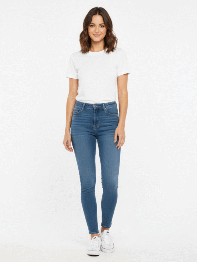 DKNY Women's High Rise Skinny Jeans