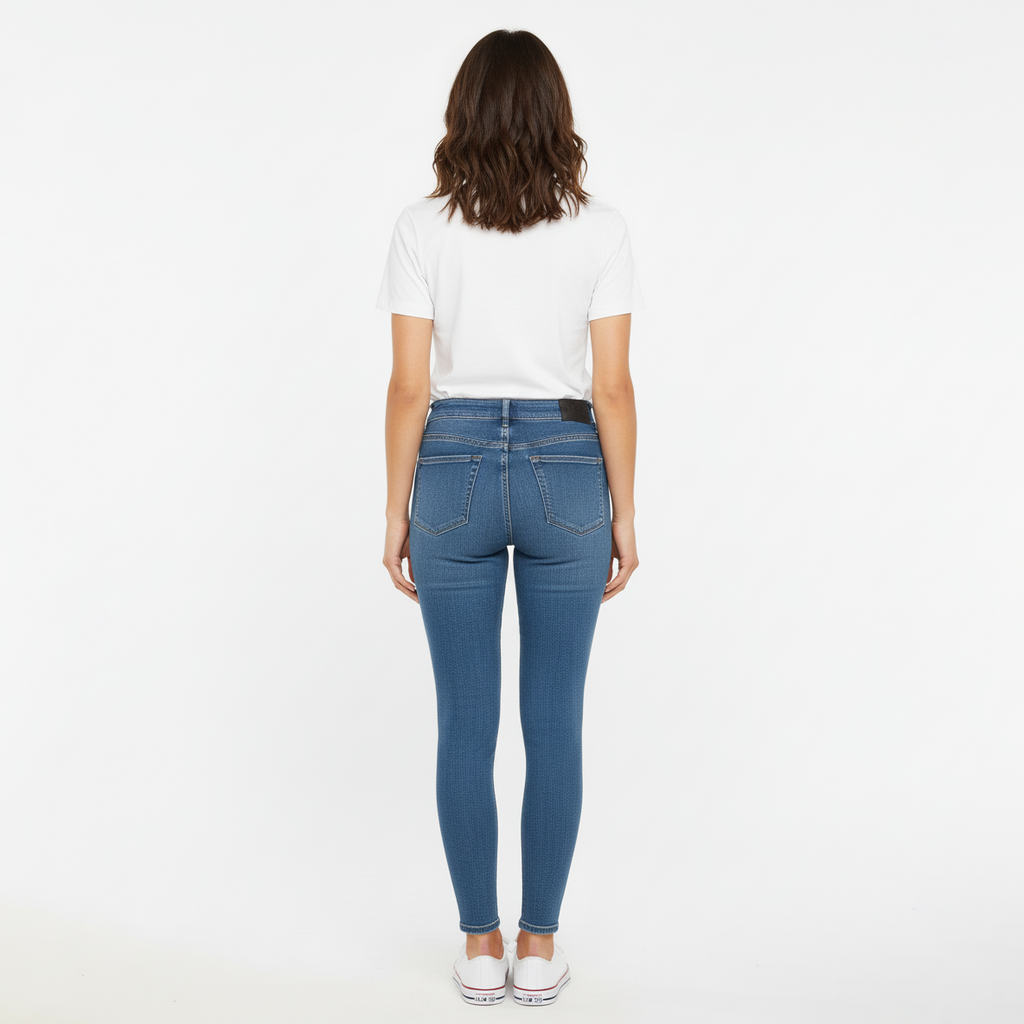 DKNY Women's High Rise Skinny Jeans 3 DKNY Women's High Rise Skinny Jeans - Image 3