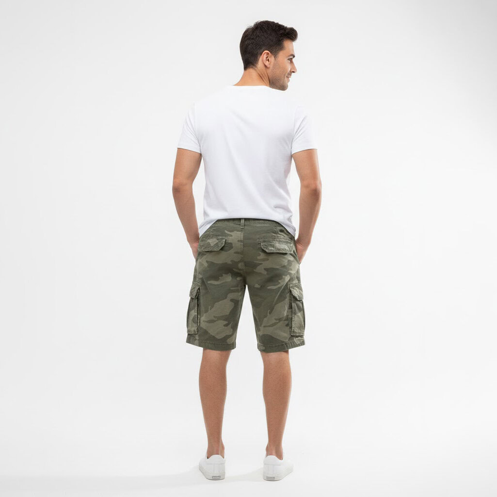 HOLLISTER MEN'S CARGO SHORTS 12" 2 HOLLISTER MEN'S CARGO SHORTS 12" - Image 2