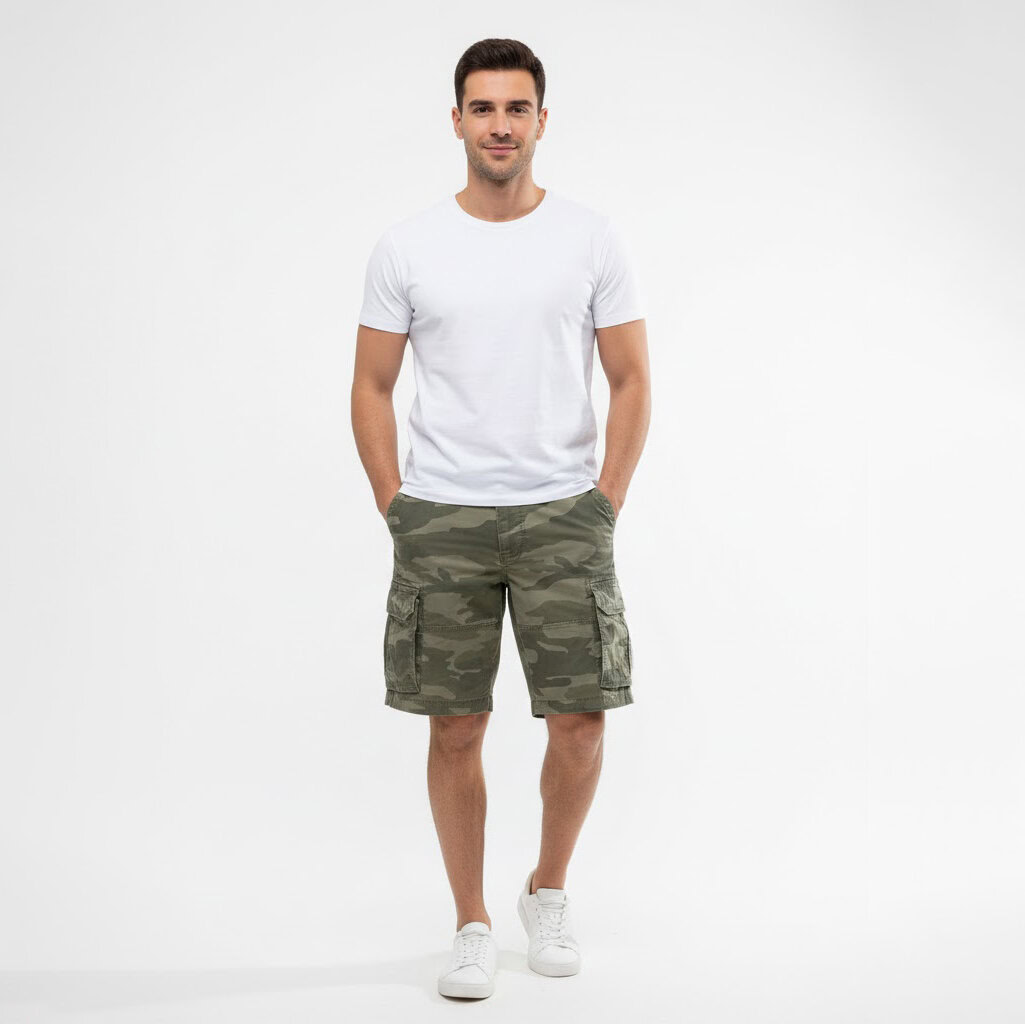 HOLLISTER MEN'S CARGO SHORTS 12" 1 HOLLISTER MEN'S CARGO SHORTS 12"