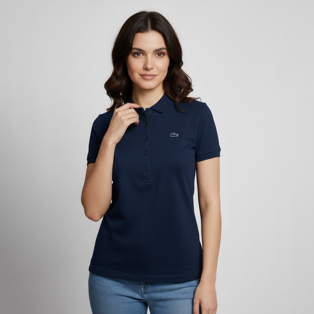 Lacoste Women's Slim Fit Polo Shirt 1 Lacoste Women's Slim Fit Polo Shirt