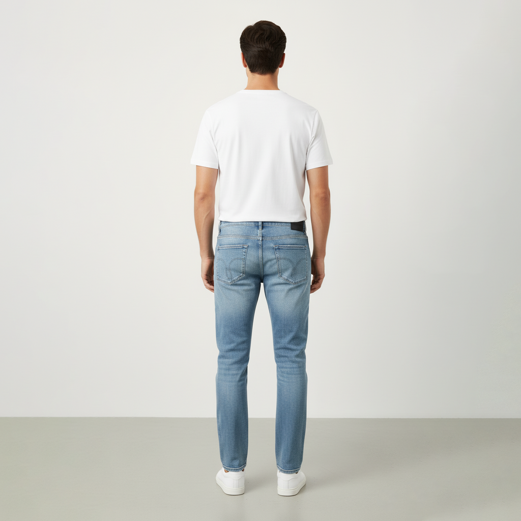 CALVIN KLEIN MEN JEANS SLIM STRAIGHT FIT 2 CALVIN KLEIN MEN JEANS SLIM STRAIGHT FIT - Image 2