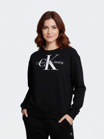 Calvin Klein Women Sweatshirt Monogram Logo