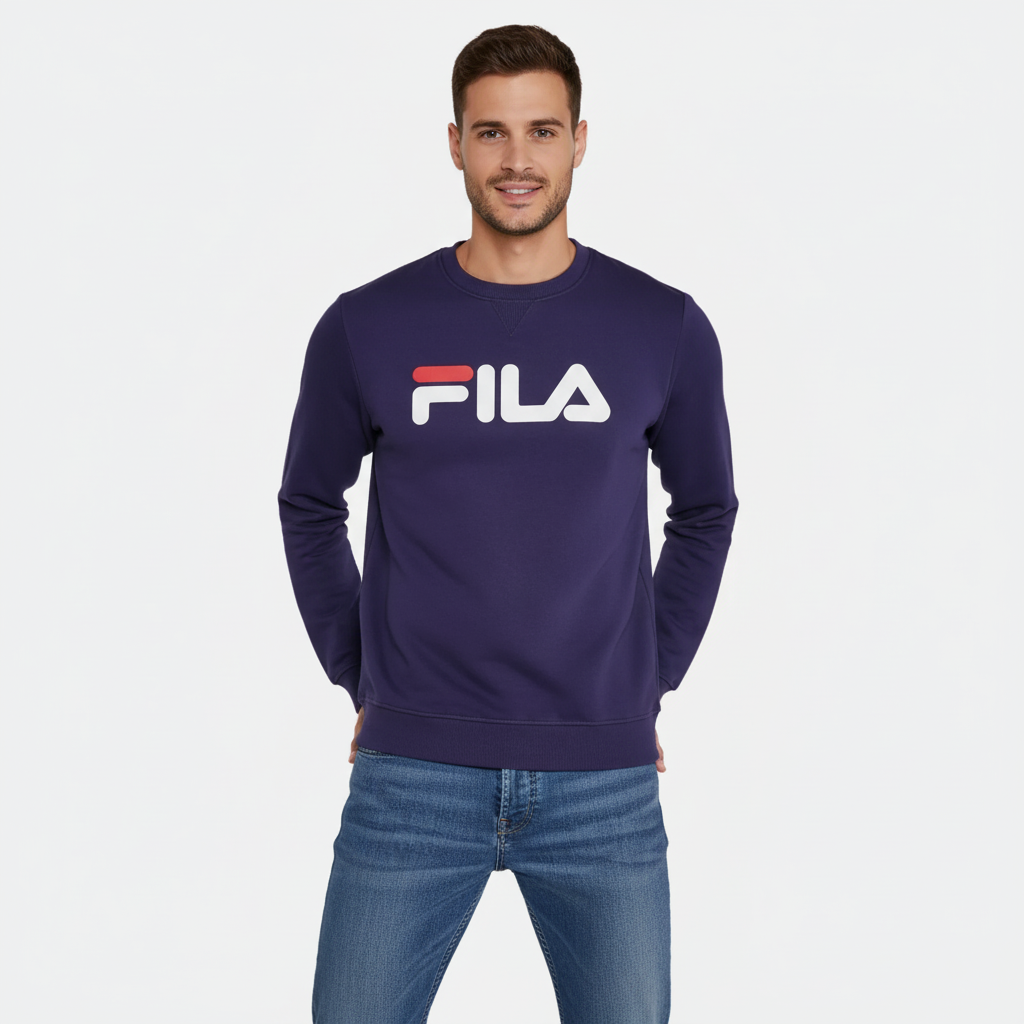 FILA MEN'S SWEATSHIRT BIG LOGO 1 FILA MEN'S SWEATSHIRT BIG LOGO