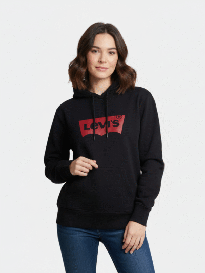 Levi's Women's Hoodie Jacket Graphic Print Logo