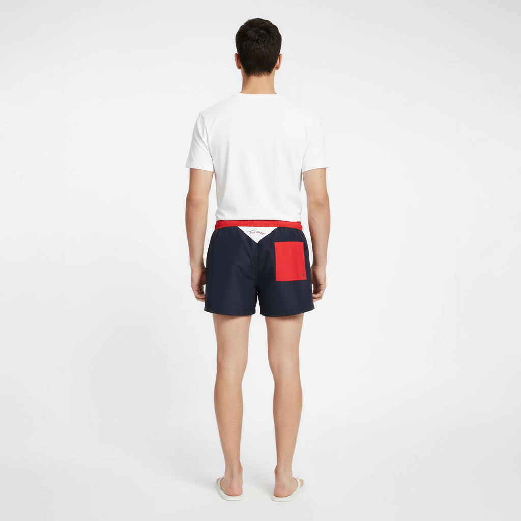 TOMMY HILFIGER MEN SWIM TRUNKS GRAPHIC PRINT 2 TOMMY HILFIGER MEN SWIM TRUNKS GRAPHIC PRINT - Image 2