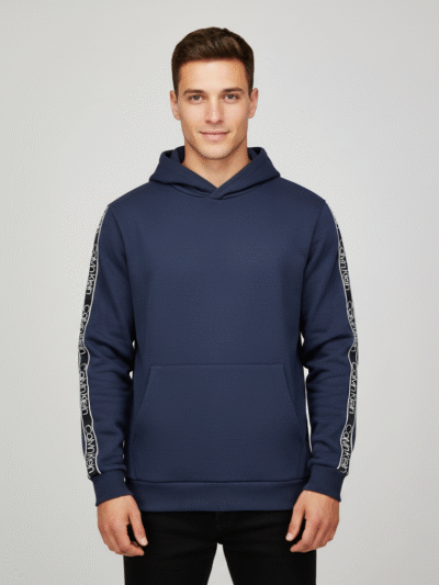 CALVIN KLEIN MEN HOODED SWEATSHIRT