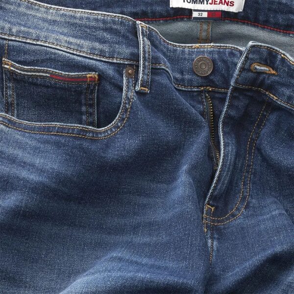TOMMY JEANS MEN STRETCH STRAIGHT JEANS - Image 3