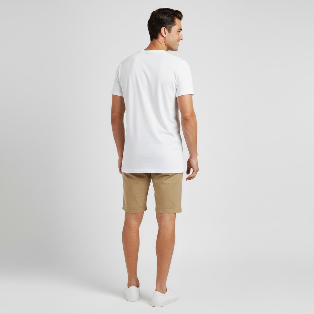 HOLLISTER MEN FLAT FRONT SHORTS 9" 2 HOLLISTER MEN FLAT FRONT SHORTS 9" - Image 2