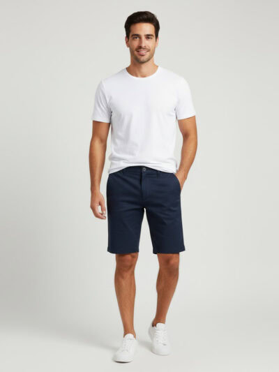 HOLLISTER MEN FLAT FRONT SHORT 9"