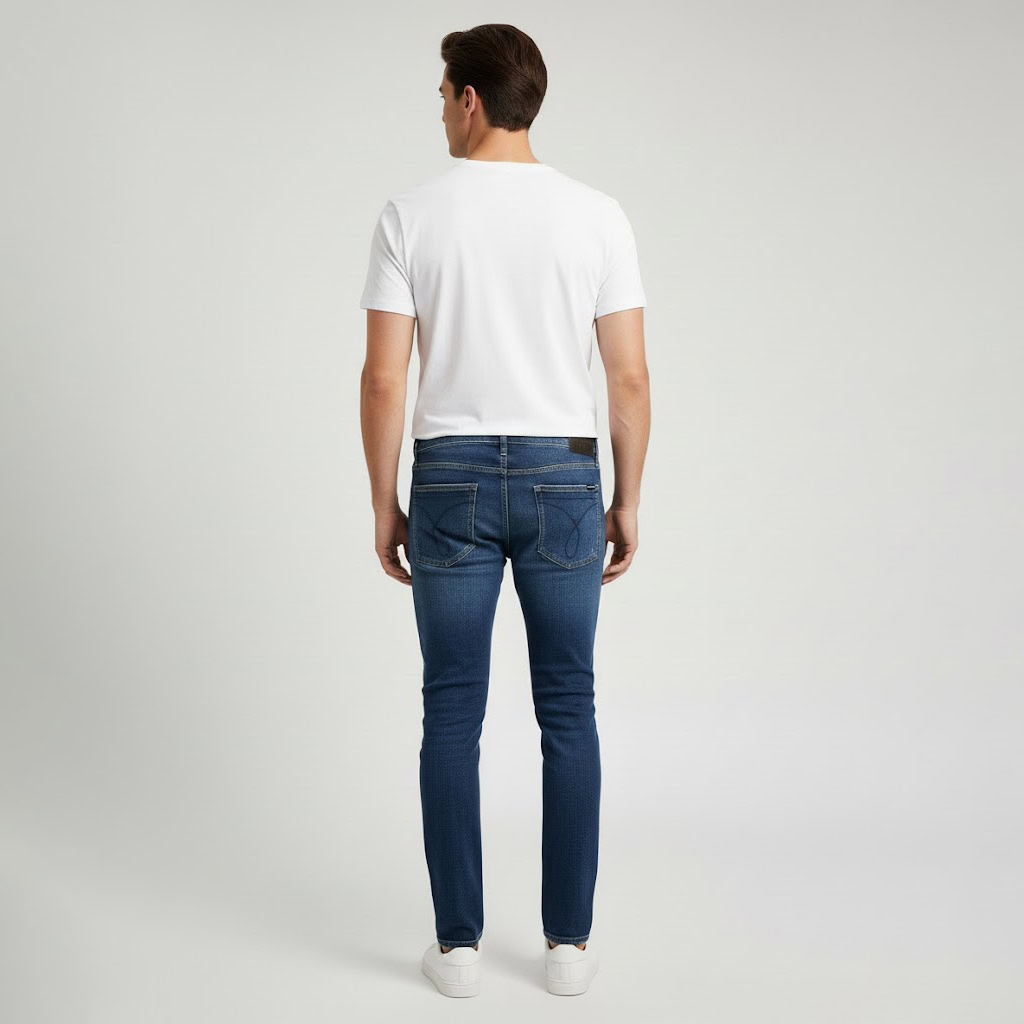 CALVIN KLEIN JEANS MEN SLIM TATTERED 2 CALVIN KLEIN JEANS MEN SLIM TATTERED - Image 2