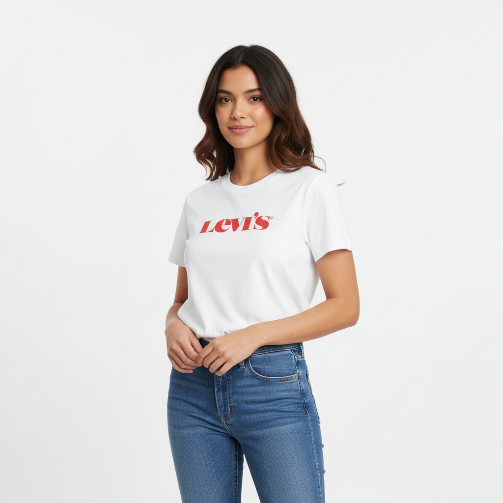 Levis Women Printed T-shirt 1 Levis Women Printed T-shirt
