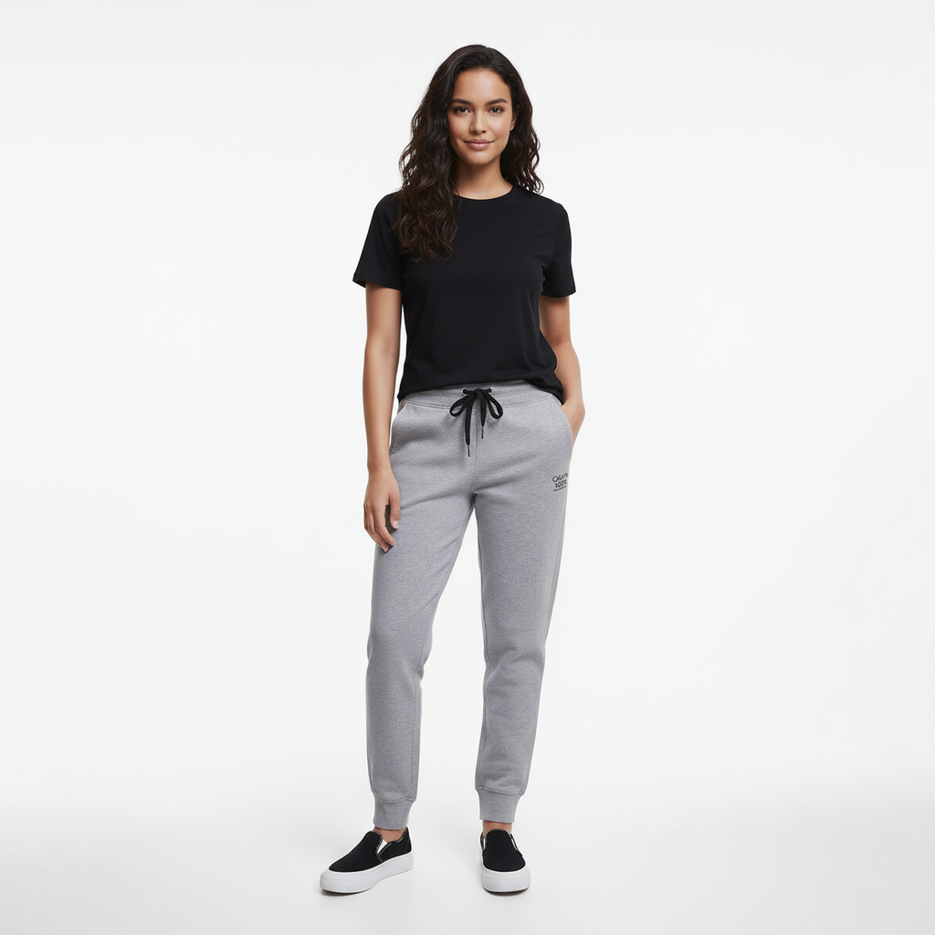 Calvin Klein Women's Performance Sweatpants Printed Logo 1 Calvin Klein Women's Performance Sweatpants Printed Logo