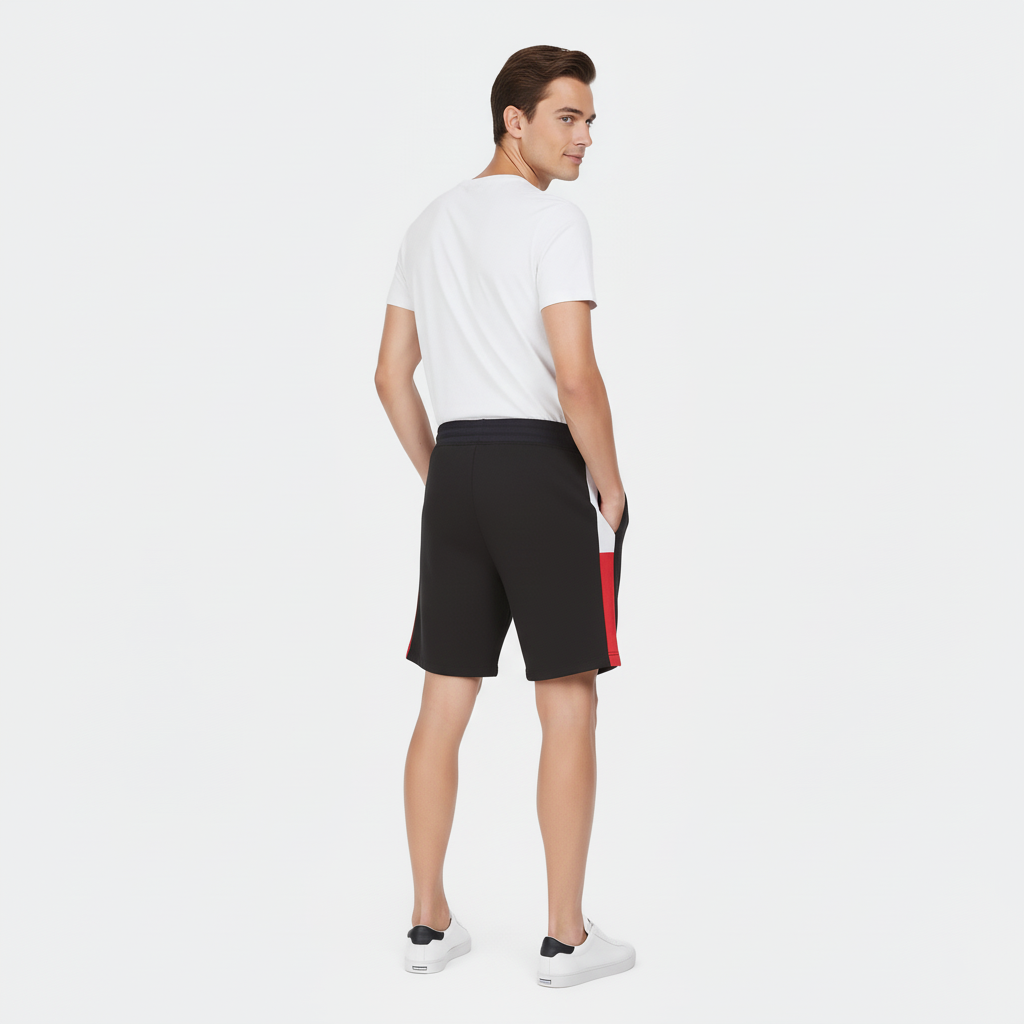 TOMMY HILFIGER MEN'S ESSENTIAL LOGO SWEATSHORT 2 TOMMY HILFIGER MEN'S ESSENTIAL LOGO SWEATSHORT - Image 2