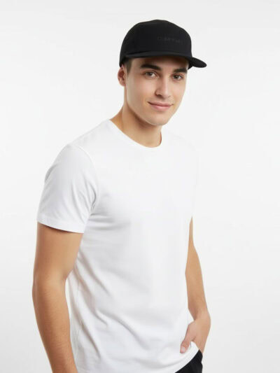 CALVIN KLEIN MEN 5-PANEL CAP EMBORIDERED LOGO
