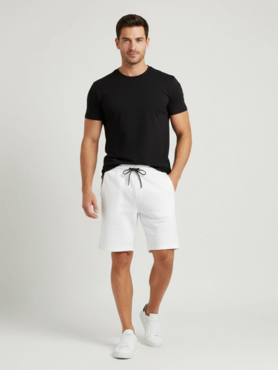 TOMMY HILFIGER MEN'S ESSENTIAL SOLID SWEATSHORT