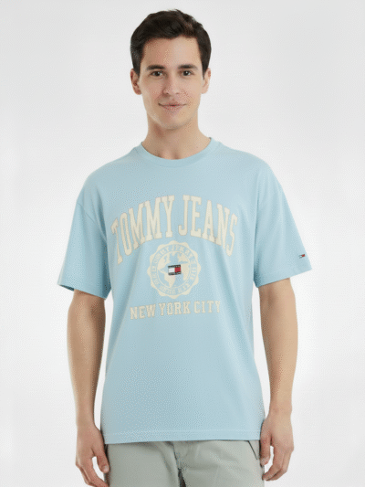 Tommy Jeans Mens Graphic Print Oversized T-shirt