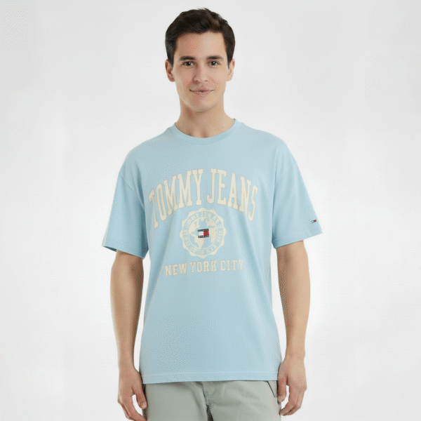 Tommy Jeans Mens Graphic Print Oversized T-shirt