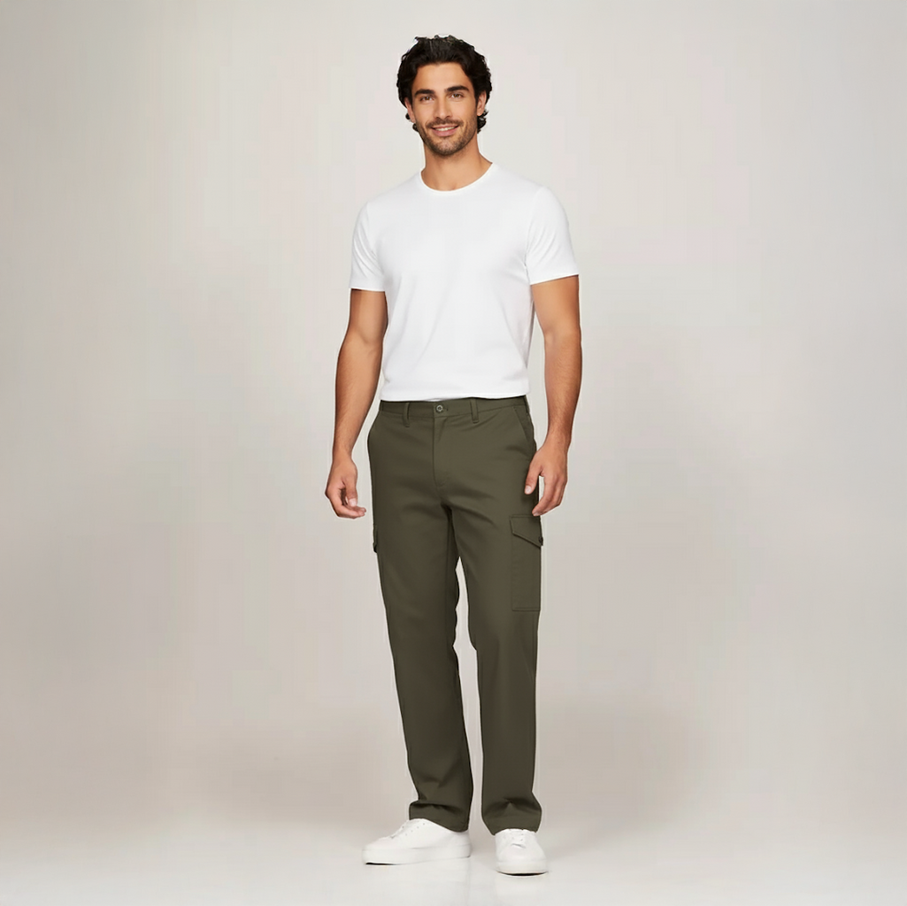 TOMMY HILFIGER MEN'S CARGO CHINO RELAXED STRETCH PANTS 1 TOMMY HILFIGER MEN'S CARGO CHINO RELAXED STRETCH PANTS