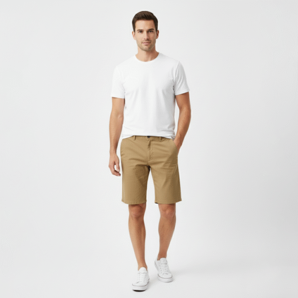 Dockers Men Casual Flat Front Shorts