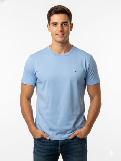 Tommy Hilfiger Mens Solid T-Shirt