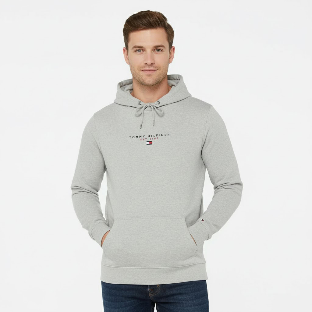 Tommy Hilfiger Men's Hooded Sweatshirt 1 Tommy Hilfiger Men's Hooded Sweatshirt