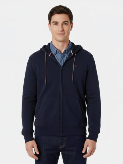 Tommy Hilfiger Men's Small Flag Logo Hoodie