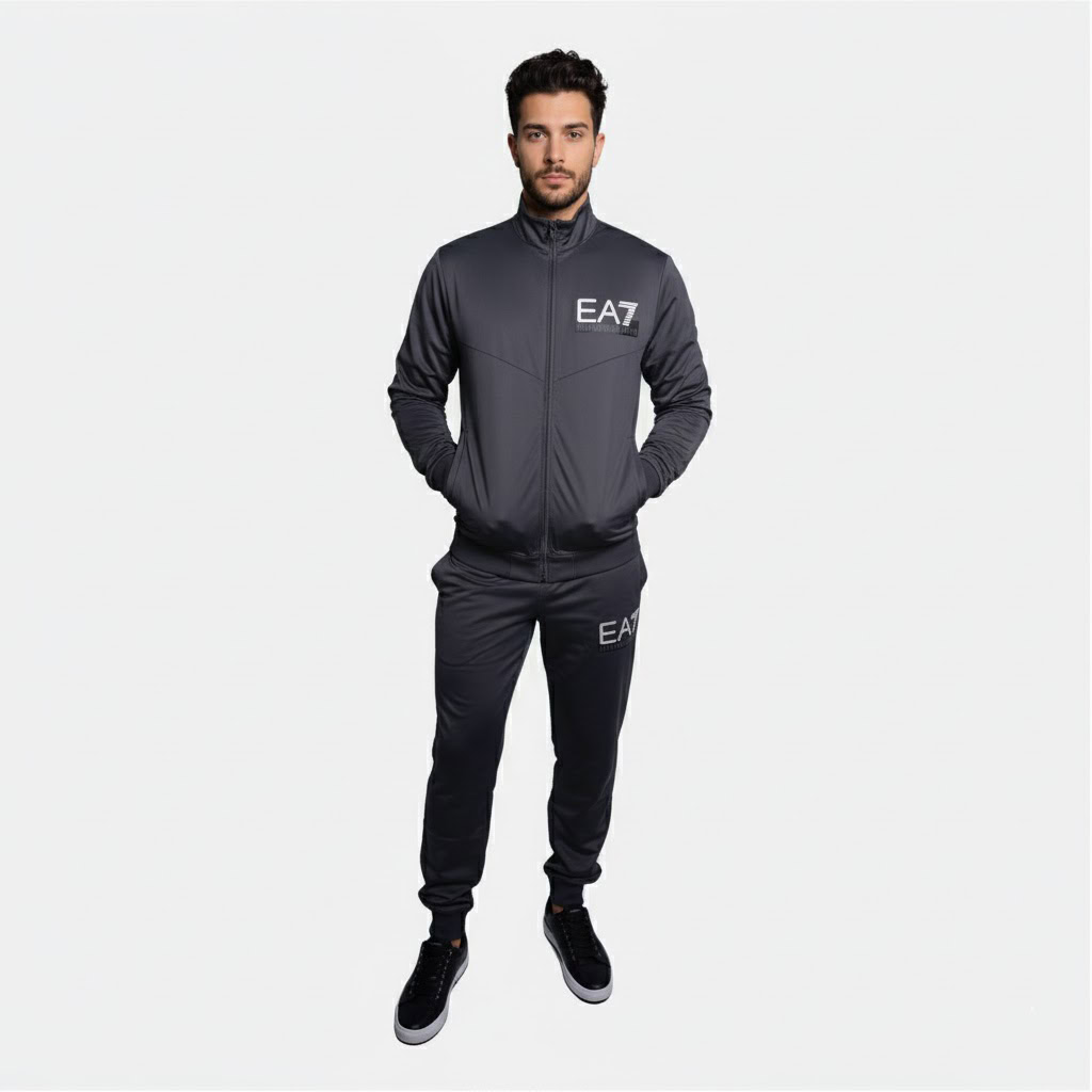 EA7 Emporio Armani Men's 2 PC Set Tracksuit 1 EA7 Emporio Armani Men's 2 PC Set Tracksuit