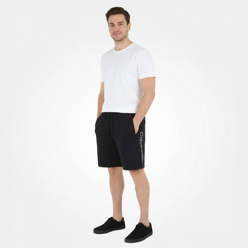 CALVIN KLEIN MEN SWEATSHORTS BACK LOGO 1 CALVIN KLEIN MEN SWEATSHORTS BACK LOGO